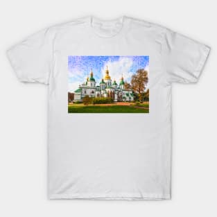 St Sofia&#39;s Cathedral, Kiev T-Shirt